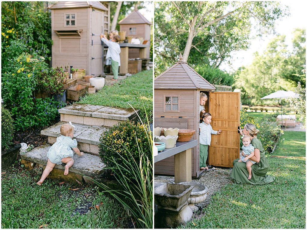 Porter family photographed by a Jupiter Florida family photographer at White Trail in Jupiter, Florida.
