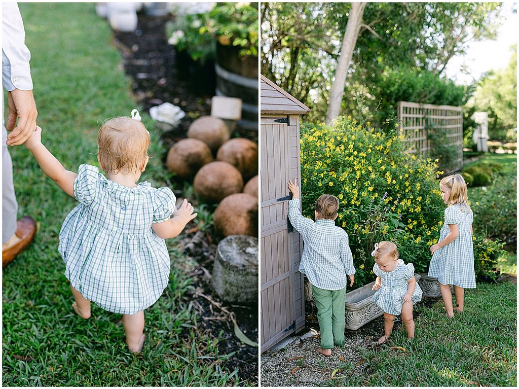 Porter family photographed by a Jupiter Florida family photographer at White Trail in Jupiter, Florida.